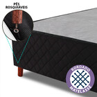 Cama Box Solteirão Colchão Molas Ensacadas Com Pillow Tecnolo