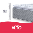 Cama Box Solteirão Colchão Molas Ensacadas Com Pillow Top Ext