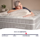 Cama Box Solteirão Colchão Molas Ensacadas Viscoelástico Espu