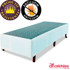 Cama Box Solteirão Colchão Molas Ensacadas Viscoelástico Espu