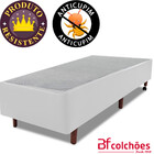 Cama Box Solteirão com Colchão Ortopédico Dupla Face Firme 97