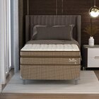 Cama Box Solteirão Dublin 1,08x1,98x0,61 Montreal Marrom