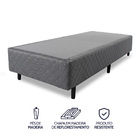 Cama Box Solteirão Ortopédico Firme Sleep Time 97x203x51 Bf C