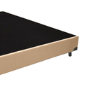 Cama Box Solteirão Sp Móveis Sintético Bege - 26x128x188