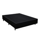 Cama Box Solteirão Sp Móveis Sintético Preto - 26x128x188