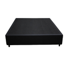 Cama Box Solteirão Sp Móveis Sintético Preto - 26x128x188