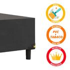 Cama Box Solteiro 0,88m Com 38cm De Altura Prince Preto