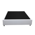 Cama Box Solteiro 78 Branco Sintetico - Santo Box