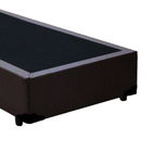 Cama Box Solteiro 78 Marrom Sintetico - Santo Box