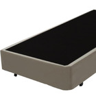 Cama Box Solteiro 88 Bege Sintetico - Santo Box
