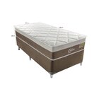 Cama Box Solteiro 88x188x58cm Molas Ensacadas Orion Montreal