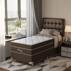 Cama Box Solteiro 88x188x71cm Molas Ensacadas Pictor Montreal