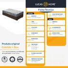 Cama Box Solteiro + Colchão D33 Ortobom Iso 100 88cm