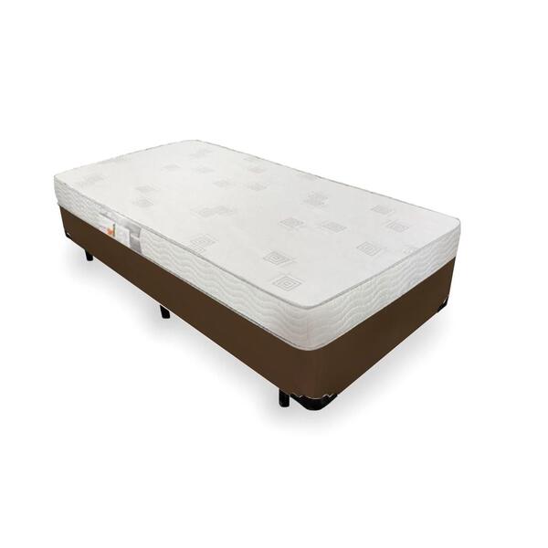 Cama Box Solteiro + Colchão De Espuma D23 - Ortobom - Light L