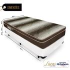 Cama Box Solteiro + Colchão De Espuma D28 - Ortobom - Light O