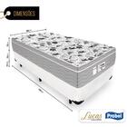 Cama Box Solteiro + Colchão De Molas Ensacadas - Probel - Evo