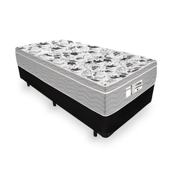 Cama Box Solteiro + Colchão De Molas Ensacadas - Probel - Evo