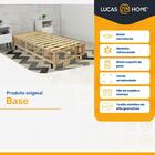 Cama Box Solteiro + Colchão De Molas Gazin Classic Super 88cm