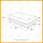 Cama Box Solteiro + Colchão Ortopédico D33 - Ortobom - Iso 10