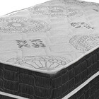 Cama Box Solteiro + Colchão San Francisco Ortopédico Espuma D