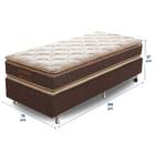 Cama Box Solteiro (box + Colchão) 78x188x67 Bali Prorelax Mol