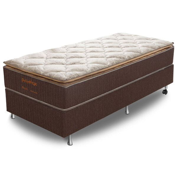 Cama Box Solteiro (box + Colchão) 96x203x65 Bali Prorelax Mol