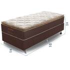 Cama Box Solteiro (box + Colchão) 96x203x65 Bali Prorelax Mol