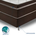 Cama Box Solteiro (box + Colchão) 96x203x73 Prorelax Mediterr