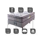 Cama Box Solteiro Colchão  + Box 88x188x67 One Face Espuma D4