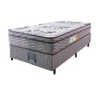 Cama Box Solteiro Colchão  + Box 88x188x67 One Face Espuma D4