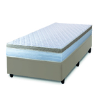Cama Box Solteiro Colchão Com Molas Ensacadas 88x188x60cm Dun