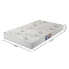 Cama Box Solteiro Colchão De Espuma D20 Supreme Branco 88x188