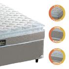 Cama Box Solteiro Colchão De Espuma D33 Millenium Pillow Top