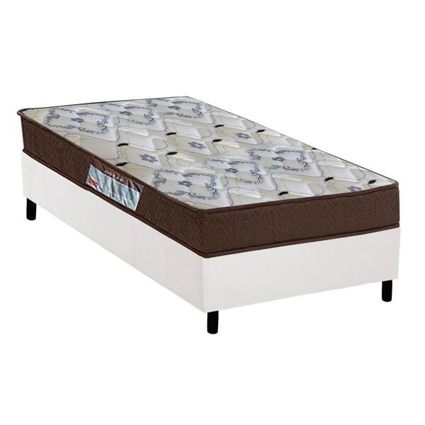 Cama Box Solteiro: Colchão Espuma D45 Ortobom /ep Fort Tech Iso 150 ...