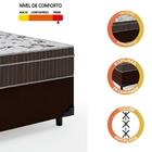 Cama Box Solteiro Colchão Espuma Orthoface Polar 88x188x25cm