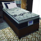 Cama Box Solteiro Colchão Espuma Solid 88x188x66cm Marrom / B