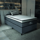 Cama Box Solteiro Colchão Gazin Maximus Molas Ensacadas 88x18