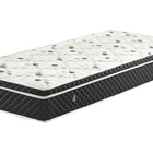 Cama Box Solteiro Colchão Molas Bonnel + Box Suede Bege Sp Mó