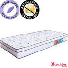 Cama Box Solteiro Colchão Molas Ensacadas Com Pillow Bicama C