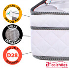 Cama Box Solteiro Colchão Molas Ensacadas Com Pillow E Box Bf