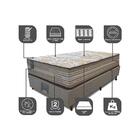 Cama Box Solteiro Colchão Pillow In + Box 88x188x72 Molas Ens