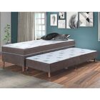 Cama Box Solteiro Com Auxiliar Mobycasa Moveis