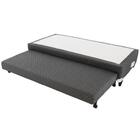 Cama Box Solteiro Com Auxiliar Semi Ortopedica Poliester Bran