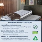 Cama Box Solteiro Com Cama Auxiliar 100% Poliéster 88x52cm Vi