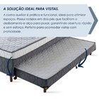 Cama Box Solteiro Com Cama Auxiliar 100% Poliéster 88x57cm Vi