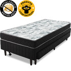 Cama Box Solteiro Com Cama Auxiliar + Colchão De Espuma Selad