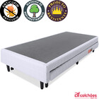 Cama Box Solteiro Com Cama Auxiliar + Colchão De Espuma Selad