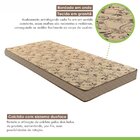 Cama Box Solteiro Com Colchão D33 Unique Duoface 14x88x188cm