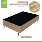 Cama Box Solteiro Com Colchão D33 Unique Plus Duoface 14x88x1