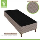 Cama Box Solteiro Com Colchão D45 Unique Duoface 25x88x188cm